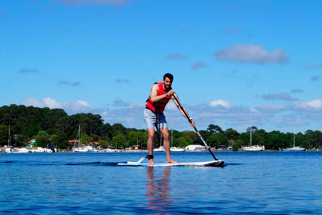 Stand up Paddle sur le lac