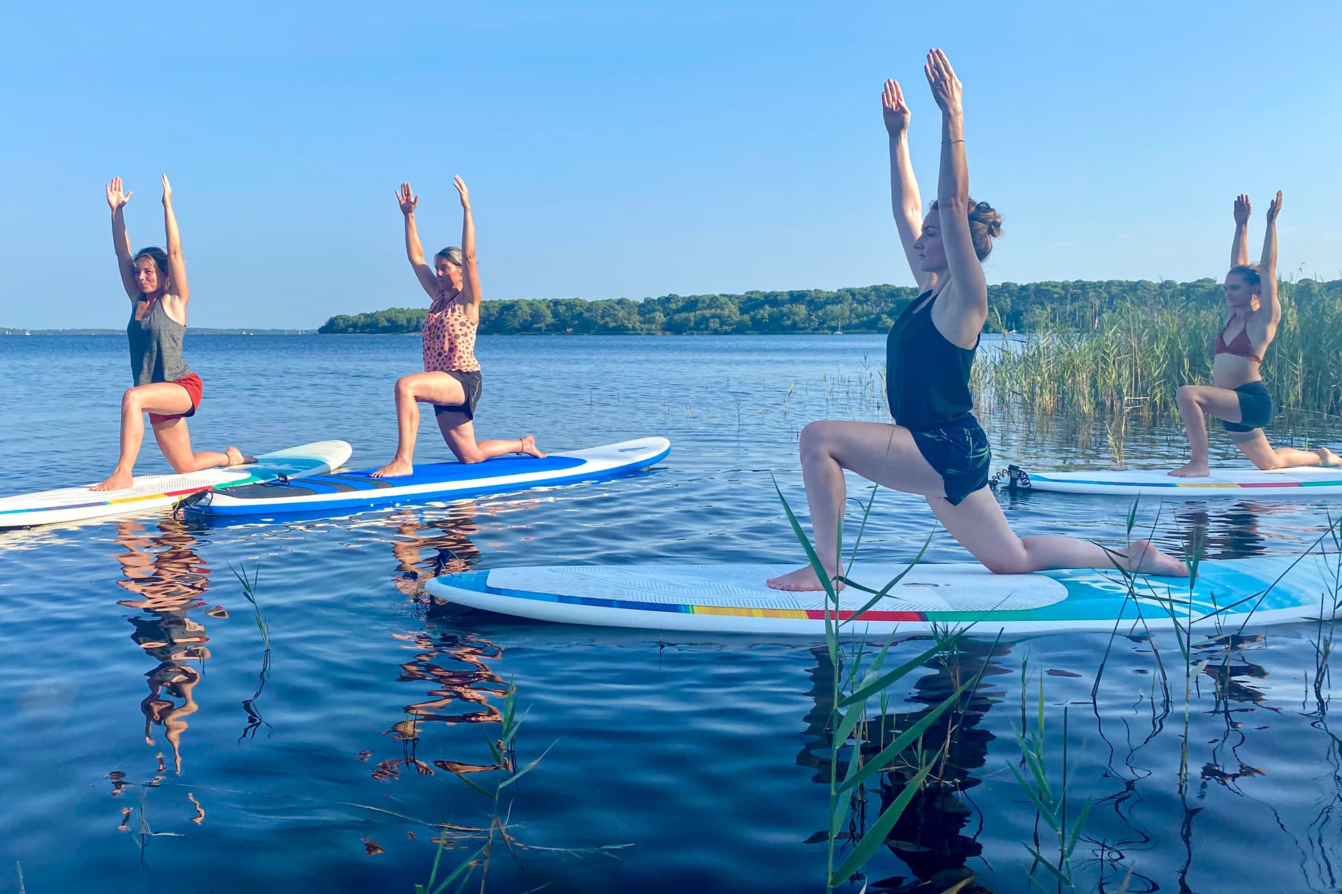 Stand up Paddle sur le lac